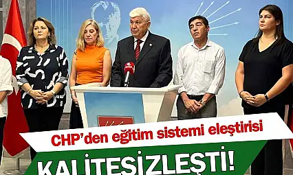 CHP İzmir: Eğitim dinselleşti, piyasalaştırıldı